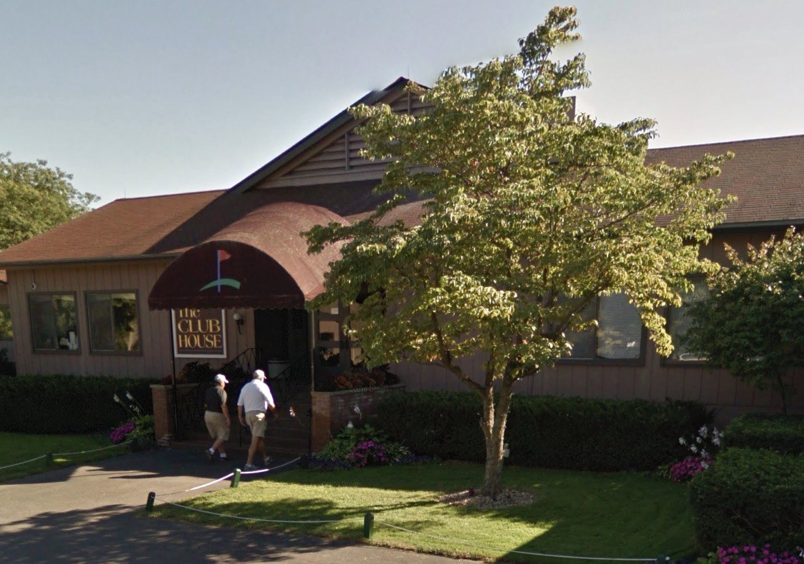 Clubhouse entrance